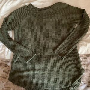 SOLD American Eagle waffle knit long sleeve
